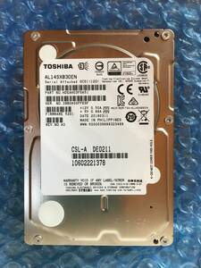 【絶好調】【正常】TOSHIBA AL14SXB30EN 2.5 inch SAS 12Gbit/s HDD 300GB 15000rpm Buffer 128MiB (38B0A00FFESF)