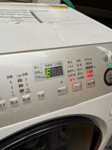 大阪市発　引取対応シャープ ドラム式プラズマクラスター洗濯乾燥機（9kg）左開きES-V540-NL 難あり_画像2
