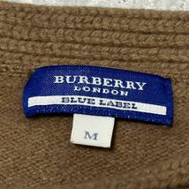 BURBERRY バーバリー カシミアニット キッズ140〜150 キャメル　ウール　セーター　カシミヤ　長袖　丸首_画像9