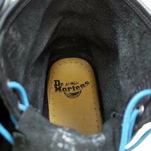 UK7　26cm相当　Dr.Martens　ドクターマーチン　8ホール　ソフトレザー　革靴　 ブラック　ブーツ　イエローステッチ/U9214_画像9