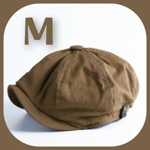 【GW限定特価】M キャメル キャスケット 帽子 メンズ 大人気 