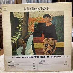 【LP】★オリジプロモ★マイルス・デイビス / MILES DAVIS / E.S.P / E.S.P / US盤 COLUMBIA / 2-eyes MONO