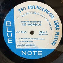 【LP】オリジ★リー・モーガン / Lee Morgan / サーチ・フォー・ザ・ニュー・ランド / US盤/ BLUE NOTE BLP 4169 NEW YORK VAN GELDER MONO_画像4