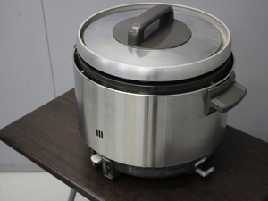 中古品 パロマ ガス炊飯器(2升)PR-360SSF 業務用 炊飯器 ガス 都市 天然 12A 13A 容量3.6L お米 ご飯 白米 炊き込み 食堂 定食 16321 64029