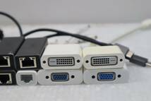 E1407 h L 12本セット　APPLE A1305／UNI / JDA112/FUJITSU FMC-ADPA1 / VGA DVI アダプタ_画像3