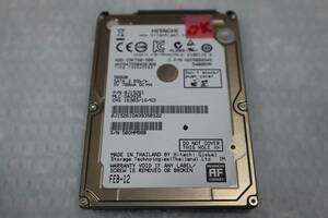 CB6649 & HGST HCC547550A9E380 2.5インチ HDD 500GB