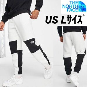 【海外限定】TNF パンツ ホワイト×ブラック US/L　日本サイズXL