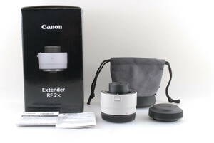 【ほぼ未使用 保障付 動作確認済】Canon EOS Extender RF 2x Auto Focus AF teleconverter キャノン レンズ Q5816