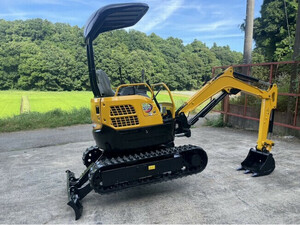 Mini油圧ショベル(Mini Excavator) Yanmar ViO15-2A 2006 1,288h マルチLever ブレードincluded