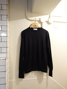 ジョンスメドレー JOHN SMEDLEY × フラグメントデザイン　fragment ×　シークエル　SEQUEL 薄手　ニット　サイズＸＬ　美品