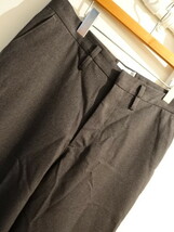 WTAPS 23SS　CREASE DL TROUSERS 　トラウザー　パンツ　チャコール　美品　サイズ03　231TQDT-PTM01　_画像2