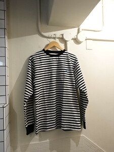 ソフネット　SOPHNET ボーダー　ロングTシャツ　ロンT　カットソー　未使用　サイズL　SOPH-202081