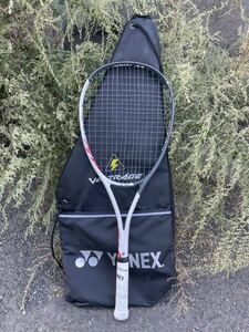 YONEX　VR7VS(103) UL1 ヨネックス ボルトレイジ７VS バーサス ホワイト/グレー ソフトテニスラケット ケース付 検) 美品 売り切り 中古