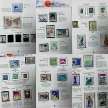 日本切手アルバム 1976年〜1984年　英語版　54ページ　使用済み未使用　ボストーク _画像6
