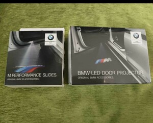 BMW 純正正規品 LED ドア プロジェクター63312463924とM PERFORMANCEフィルム3種 　63312469631 F40 F44 G20 G21 G80 G22 G26 G82 G83 G29