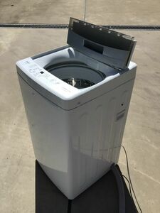 【愛知県】直接取引希望 AQUA アクア 全自動電気洗濯機 AQW-S45JBK 4.5㎏ 2021年製 生活家電