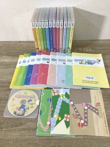 0055【新品未開封品】スピードラーニング ジュニア 1-12巻セット CD+テキスト おまけ付 子供英会話 キッズ 英語