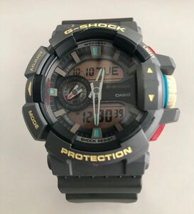 G-SHOCK GA-400PC-8AJF ヴィンテージカラー グレー 針 デジタル メンズ腕時計 