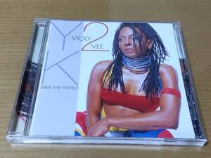 【Produced By 角松敏生】◇CD 中古◇ VICKY VEE / ヴィッキー・ヴィー / ビッキー・ビー◇ Y2K～SAVE THE WORLD◇【全8曲収録】アルバム◇