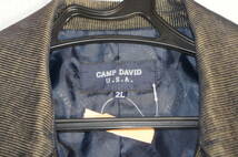 USA CAMP DAVID製 ジャケット２Ｌ 中古Usedクリーニング済み_画像3