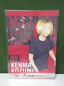 一番くじ　ハイキュー!!～頂の景色～　F賞　孤爪研磨　イラストボード　未開封品　①