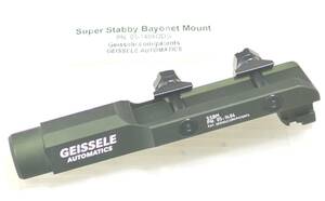 即決 実物 GEISSELE SSBM M9銃剣用 バヨネットラグ マウント ODG Super Stabby Bayonet Mount 20mmレイル ハンドガード ガイズリー PTW GBB