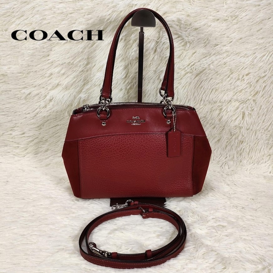 COACH コーチ レザー ショルダーバッグ ハンドバッグ｜Yahoo!フリマ