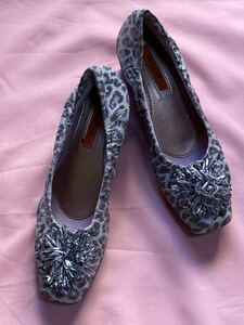 aruko Joy arco joy lady's pumps leopard print 