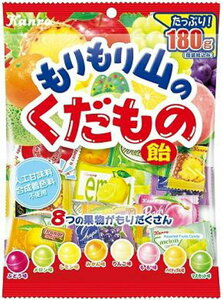 カンロ　もりもり山のくだもの飴　180g 12袋セット 送料無料