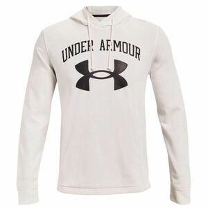 アンダーアーマー UNDER ARMOUR UA 新品 メンズ ソフト スウェット ビッグロゴ パーカー ジャケット　ホワイト　Mサイズ