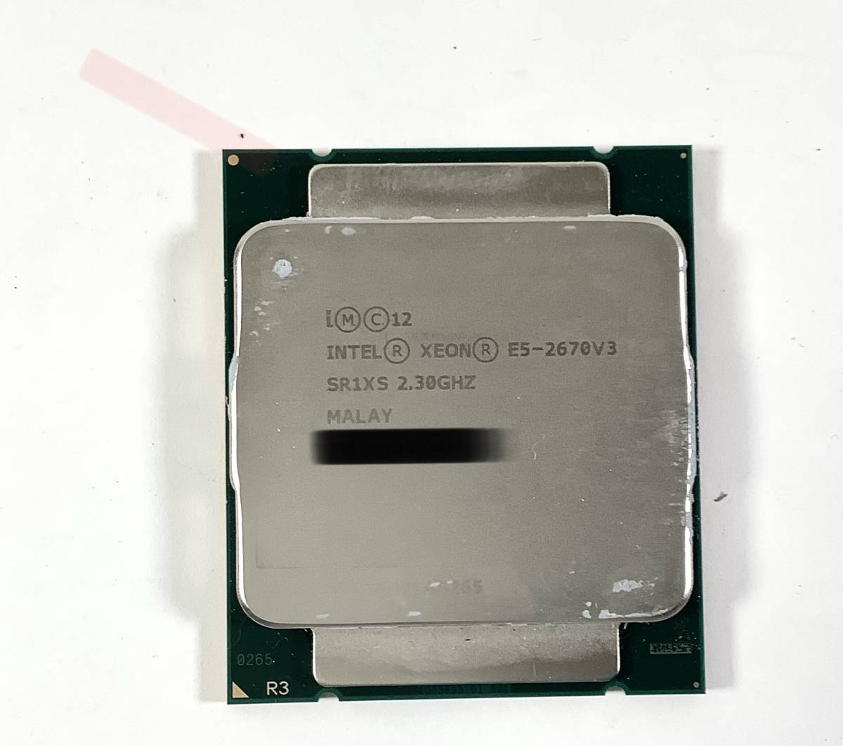 ☆作動品☆Intel Xeon E5-2670v3 SR1XS 2.30～ ☆2個-