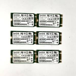 K51025157 SanDisk M.2 SATA 16GB SSD 6点【中古動作品】