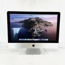 K5102064 Apple iMac A1418 EMC 3069 21.5インチ 1点 (CPU Intel Core i5-7400/メモリ16GB/HDD1000GB)【通電OK、AC欠品】_画像1