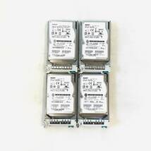 K5103070 HGST/HITACHI 900GB SAS 10K 2.5インチ HDD 4点【中古動作品】_画像1