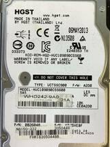 K5103070 HGST/HITACHI 900GB SAS 10K 2.5インチ HDD 4点【中古動作品】_画像7