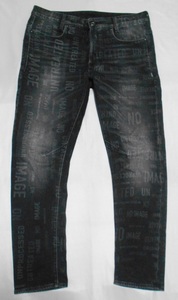 G-STAR RAW ジースター ロウ D-STAQ 3D STRAIGHT TAPERD AO　デニムジーンズ　ストレッチ　ブラック　黒　W34