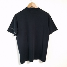 #snc アダバット adabat Tシャツ V 黒 ハイネック 半袖 メンズ [844156]_画像2