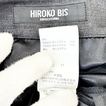 #anc ヒロコビス HIROKOBIS ヒロココシノ HIROKOKOSHINO スカート 11 黒 メッシュ 花モチーフ レディース [807168]_画像4