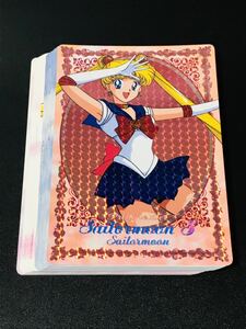 セーラームーン カードダス 50種類 ダブりなし ジャンボカード ブロマイド キラ アマダPPカード マイナーカード 1円〜 美品 sailormoon