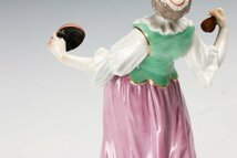 【佳香】MEISSEN マイセン 「踊る女」フィギュリン 陶器人形 本物保証_画像6
