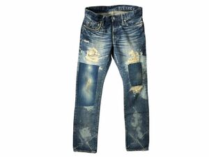 ジーンズ ヒステリックグラマー メンズ 0122AP12 JEANS Mサイズ インディゴブルー ファッション 服 アートアンドビーツ