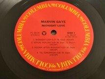 レコード　米 MARVIN GAYE/MIDNIGHT LOVE/COLUMBIA マービン・ゲイ　ミッドナイト　ラブ　レコード　lp_画像5