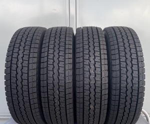 23100310　　【送料無料】　★未使用に近い★　DUNLOP　WINTER MAXX　165R13　6PR　LT　19年製　4本　