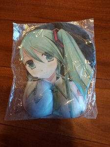 マウスパッド おっぱい型 初音ミクっぽいデザイン