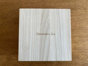 AfternoonTea アフタヌーンティー　木箱　小物入れ　小箱