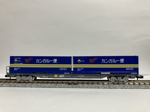 TOMIX 8723　コキ106-1080 　TOMIX　3181　北海道西濃運輸U54A-30000形コンテナ搭載貨車-4