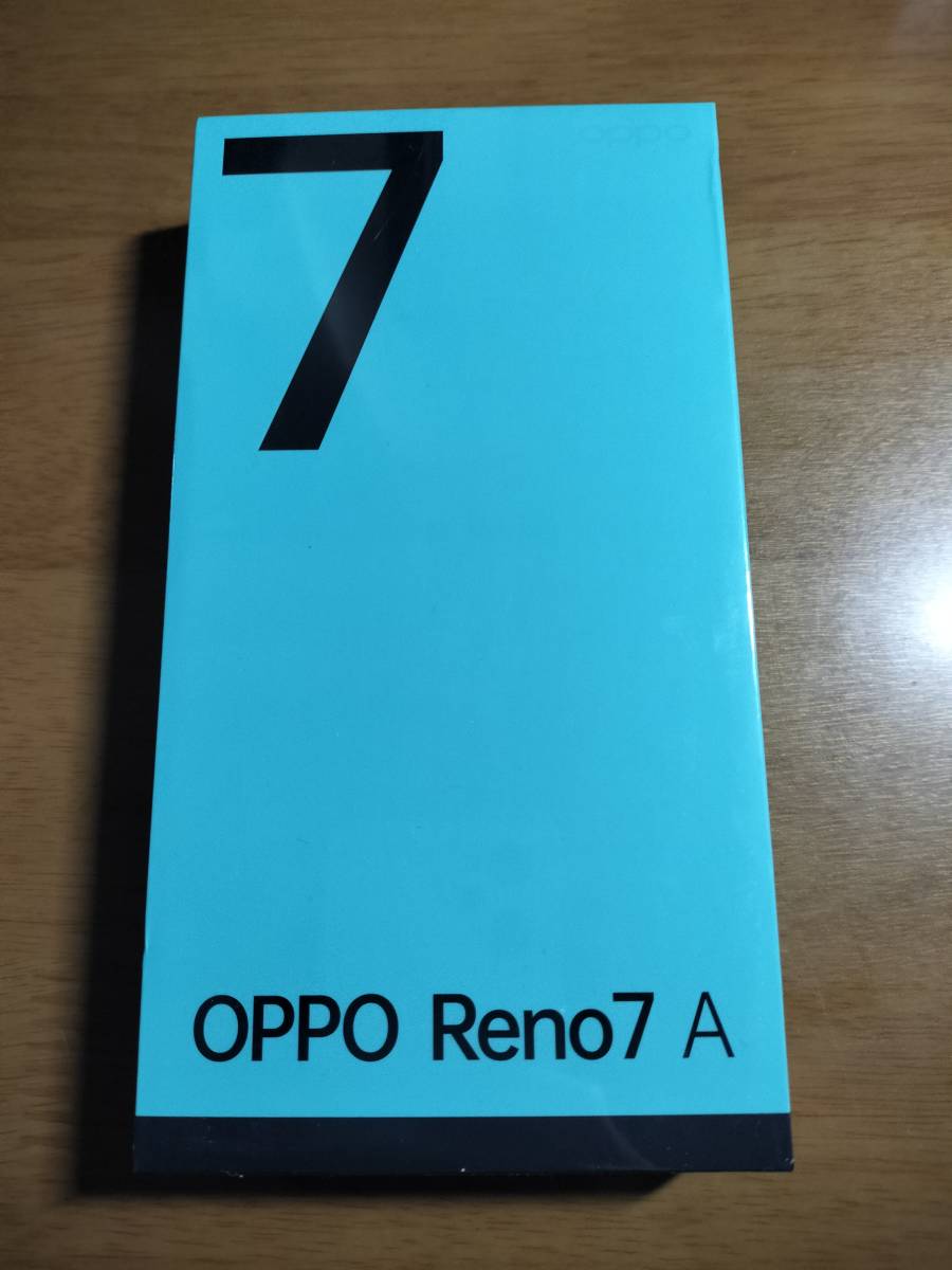新品未開封 OPPO Reno7 A スターリーブラック 128 GB|PayPayフリマ