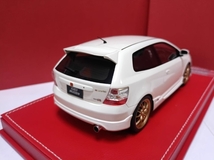 ★AMC 1/18 ホンダシビック Civic Type R EP3 ホワイト A1_画像2