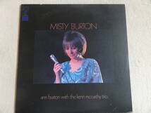 即決 美品 アン・バートン/ANN BURTON WITH THE KENN MCCARTHY TRIO 「Misty Burton」日本録音盤 _画像1