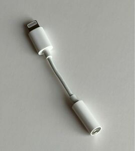Apple Lightning - 3.5 mmヘッドフォンジャックアダプタ